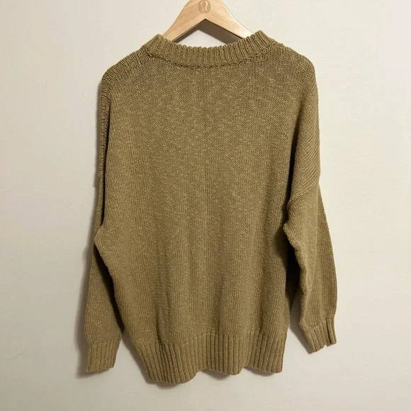 Jenni Kayne Cruise Cocoon Crewneck Safari Small - Picture 5 of 7